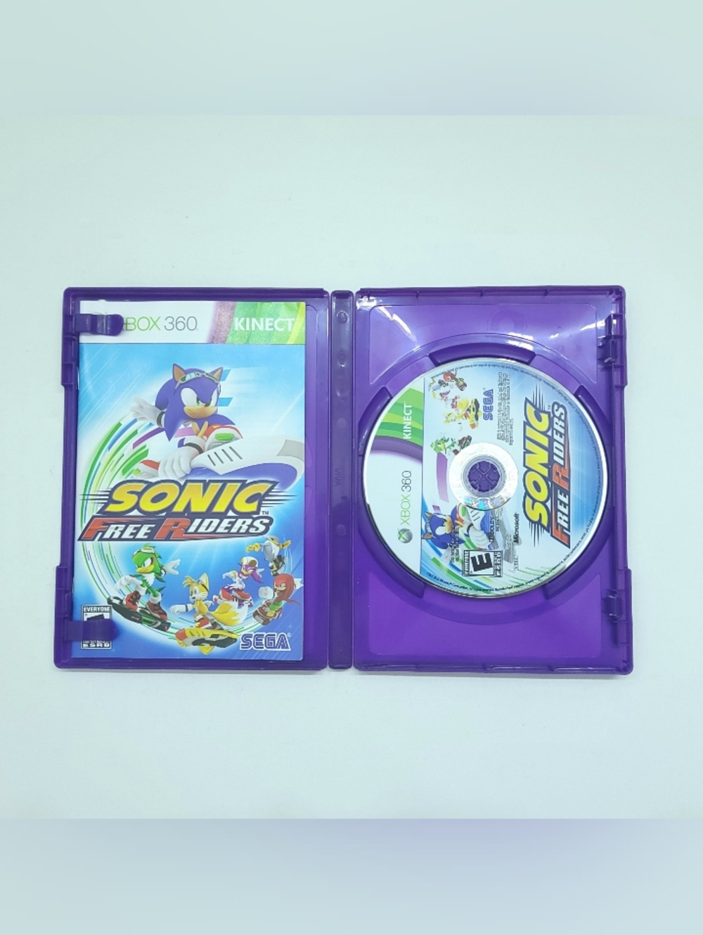 Sonic Free Riders Microsoft Xbox 360 - Complete With Manual CIB - Picture 4 of 5